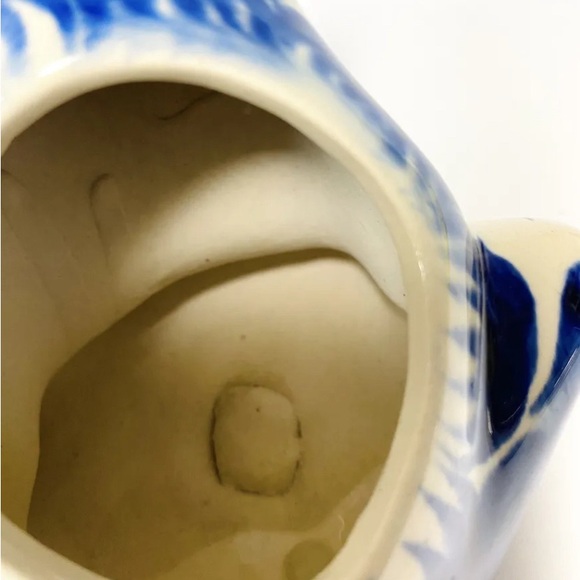 Frog pottery small planter or dish scrubby holder - Picture 5 of 7